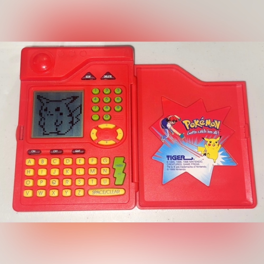 Pokémon Electronic Pokédex Vintage CIRCA 1998 Tested, Works, EXCELLENT CONDITION